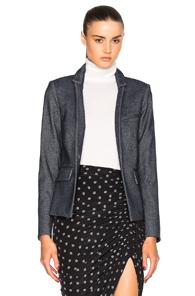 Veronica Beard Anaheim Schoolboy Blazer In Blue