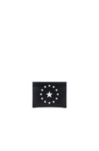 Givenchy Star Print Cardholder In Black