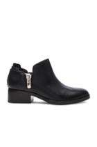3.1 Phillip Lim Leather Alexa Ankle Booties In Black