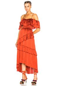 Ulla Johnson Louisa Dress In Red