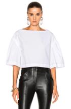 3.1 Phillip Lim Ruched Top In White