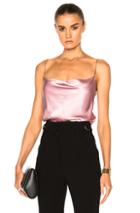 Protagonist Draped Cami Top In Pink