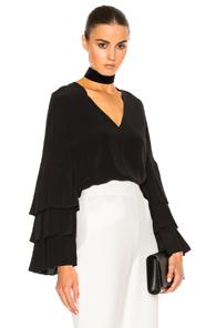 Alexis Valencia Top In Black