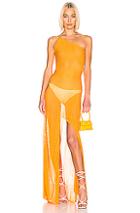 Jacquemus Calghera Dress In Orange
