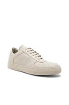Common Projects Leather Bball Low In Gray