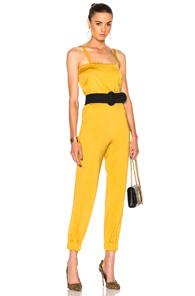 Carolina Ritzler Blondie Jumpsuit In Yellow