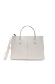 Mansur Gavriel Folded Bag In White