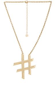 Lanvin Icon Necklace In Metallics