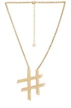 Lanvin Icon Necklace In Metallics
