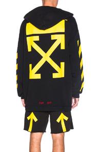 Off-white Annunciazione Hoodie In Black