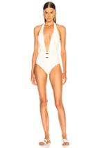 Sand & Blue Mia Swimsuit In Neutrals,white