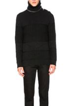 Givenchy Knit Turtleneck Sweater In Black