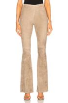 Sablyn Meri Suede Bell Bottoms In Neutrals