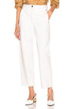 Lemaire Twisted Pant In White