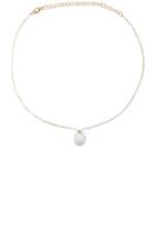 Erth 14k Gold Pearl Choker Necklace In Metallics