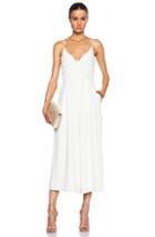 Zimmermann Crepe Reveal Jumpsuit In White
