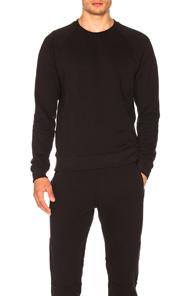 John Elliott Raglan Crew In Black