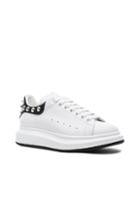 Alexander Mcqueen Studded Platform Sneakers In White