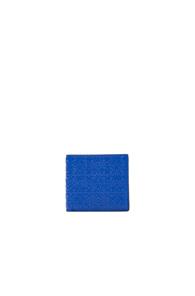 Loewe Bi Fold Wallet In Blue
