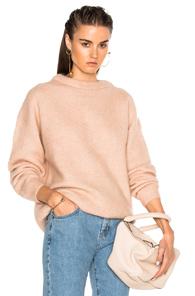 Acne Studios Dramatic Sweater In Pink