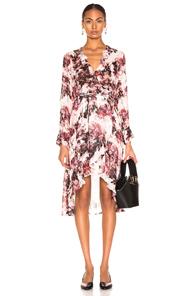 Iro Garden Dress In Floral,pink,white