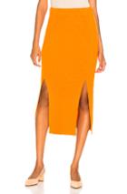 Mara Hoffman Leon Skirt In Orange
