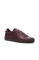 Givenchy Leather Knots Urban Low Sneakers In Purple