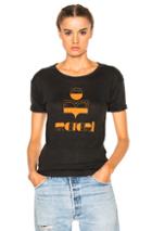 Isabel Marant Etoile Kolda Tee In Black,gray