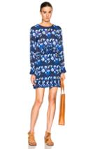 Tanya Taylor Simi Dress In Floral,blue
