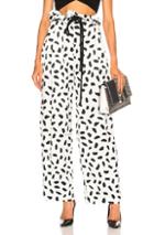 Off-white Poise Coulisse Pant In Abstract,white