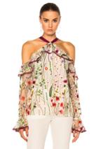 Alexis Kylie Top In Floral,white