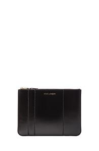 Comme Des Garcons Raised Spike Pouch In Black