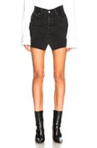 Vetements Denim Mini Skirt In Black