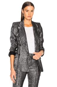 Isabel Marant Denel Blazer In Metallics