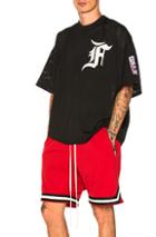 Fear Of God Mesh Batting Practice Jersey In Black
