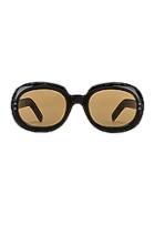 Gucci Small Acetate Sunglasses In Black