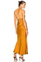 Marissa Webb Trudy Slip Dress In Yellow