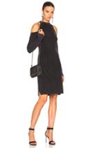 Rag & Bone/jean Dana Cold Shoulder Dress In Gray