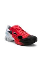Adidas By Raf Simons Replicant Ozweego Sneaker In Red,blue,ombre & Tie Dye
