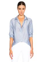 Isabel Marant Rarson Striped Shirt In Blue,stripes