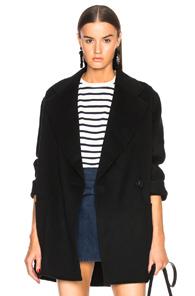 Acne Studios Anika Double Coat In Black
