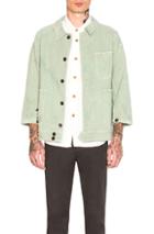 Visvim Benny Crash Jacket In Green