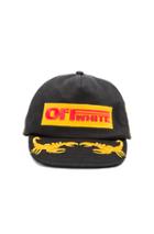 Off-white Work Cap In Black