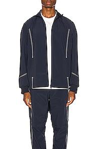 Y-3 Yohji Yamamoto Track Jacket In Blue