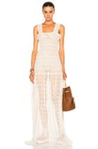 Stella Mccartney Sleeveless Cotton Dress In White