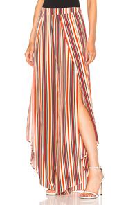 Alexis Austin Pant In Stripes,red