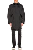 Junya Watanabe Nylon Ripstop Gore-tex Parka In Black