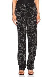 Rag & Bone Harvey Pants In Black,floral
