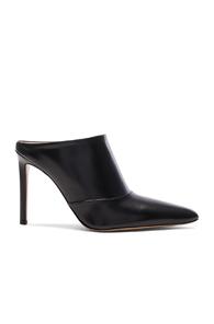 Altuzarra Leather Davidson Mules In Black