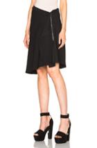 Lanvin Tie Skirt In Black
